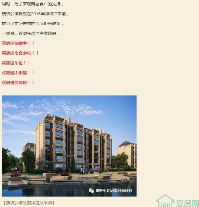 康桥公馆抱枕-临沂房地产